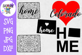 Colorado US State SVG Decal Bundle - 50 States SVG